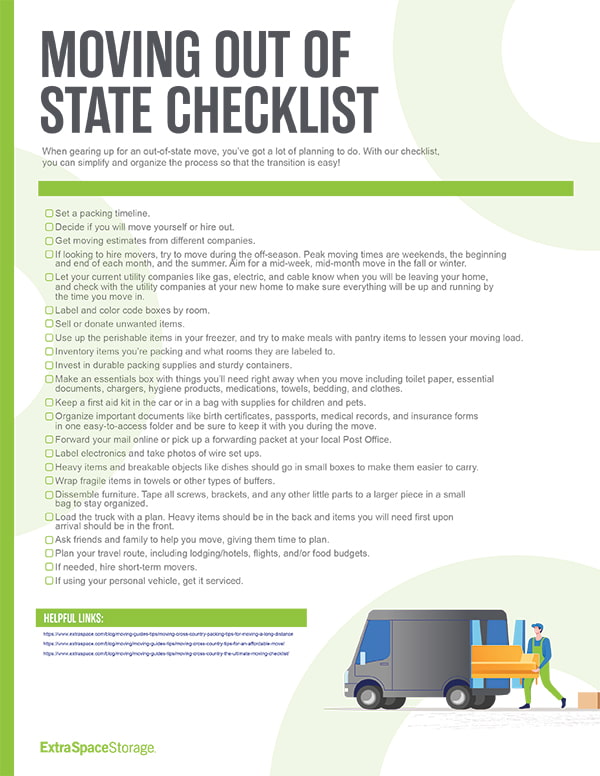 Moving Out of State Checklist thumbnail