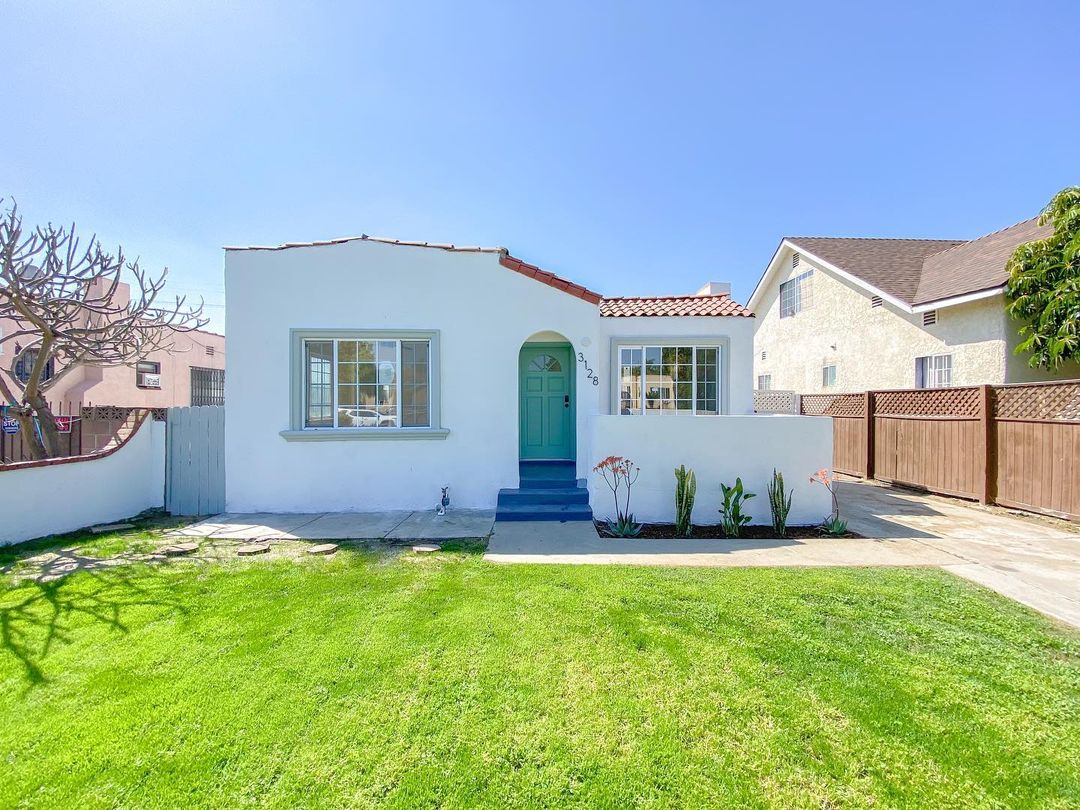 Updated One Story Spanish Style Home in Huntington Park, CA. Photo by Instagram user @sheenapratt_realtor