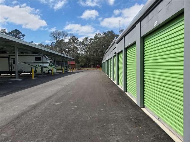 Exterior Photo of RV Storage at Extra Space Storage facility on Nine Mile Rd