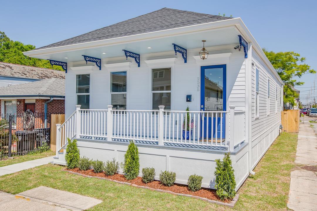 Newly Built Single Family Home in Bywater, New Orleans. Photo by Instagram user @fidelisbuilds