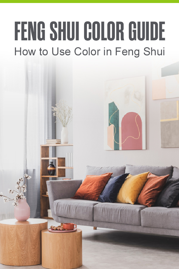 Pinterest Image: Feng Shui Color Guide: How to Use Color in Feng Shui