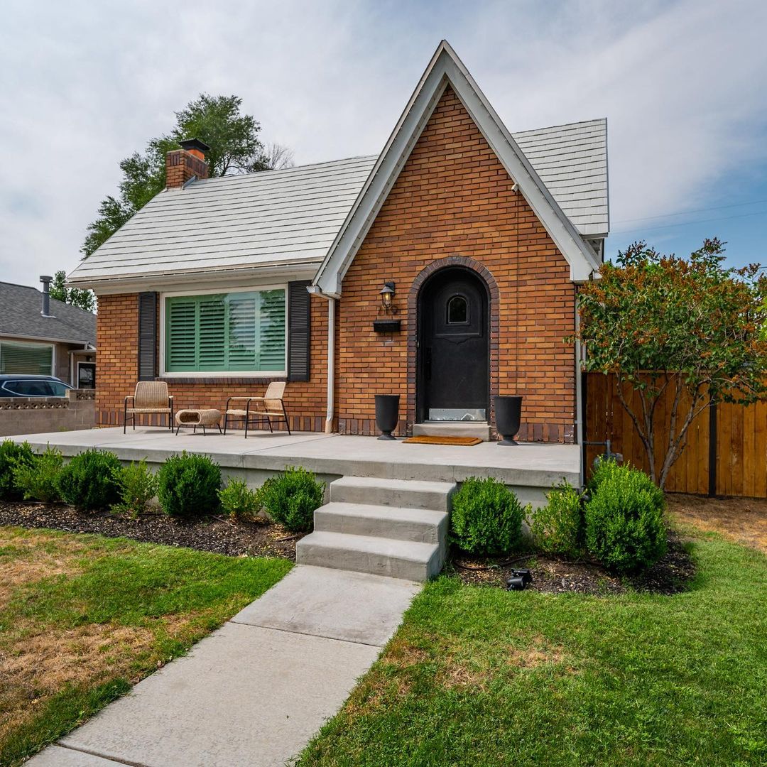 Small Brick Cottage in Sugar House, Salt Lake City. Photo by Instagram user @slc_real_estate