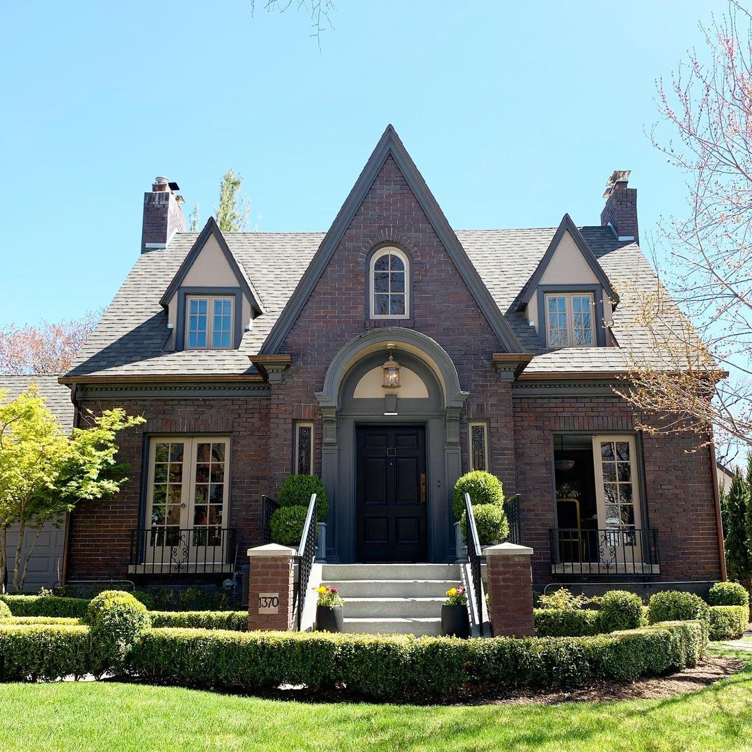 Small Victorian Tudor in Yalecrest, Salt Lake City. Photo by Instagram user @ifhistorichomes