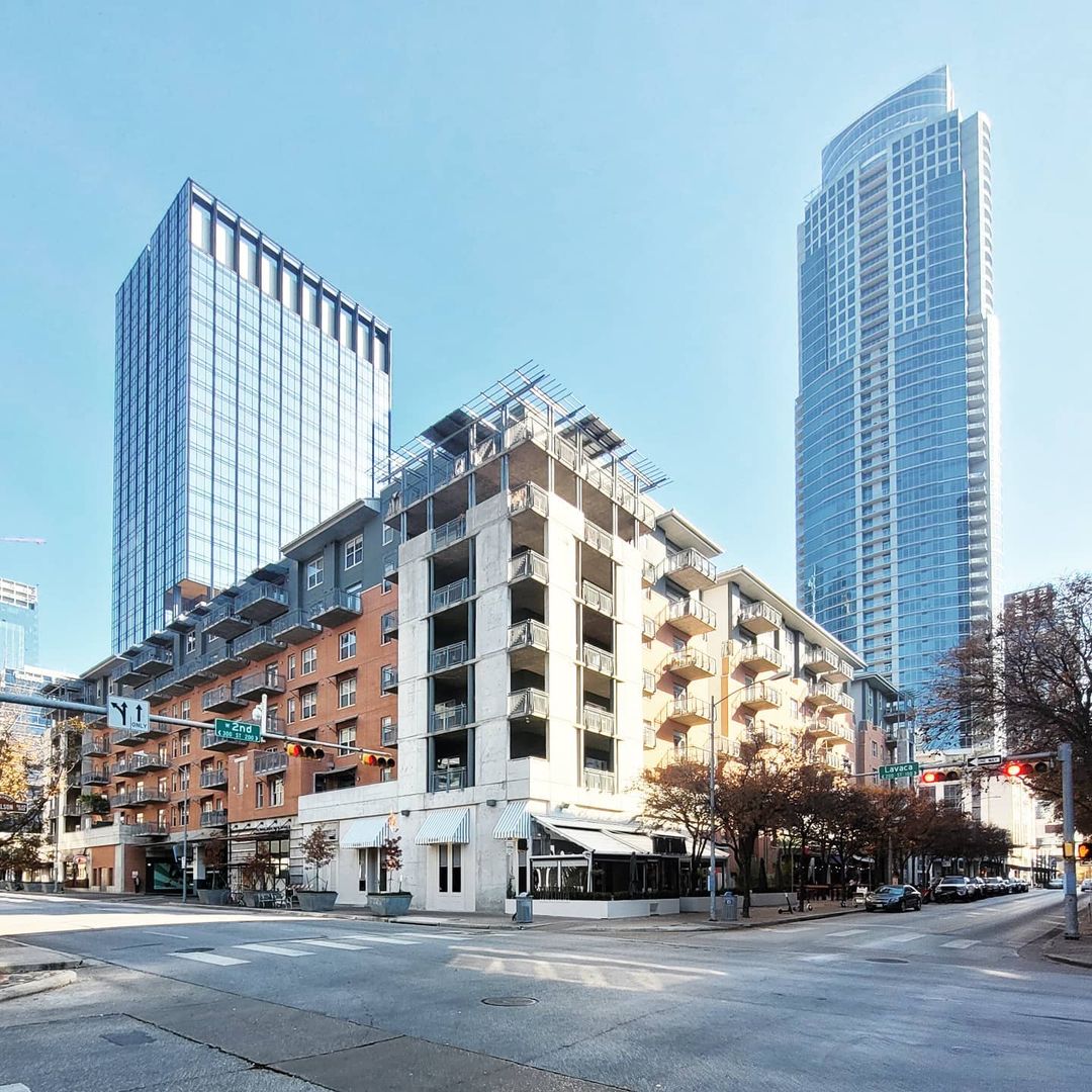 Exterior Photo of AMLI on 2nd in Downtown, Austin. Photo by Instagram user @neil_cristobal