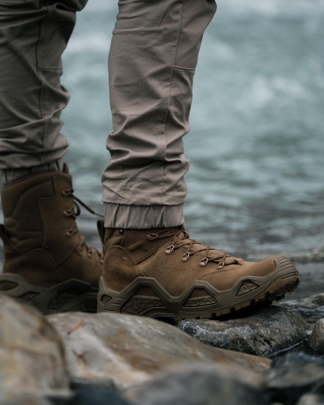 Person Wearing LOWA Boots. Photo by Instagram user @lowaboots