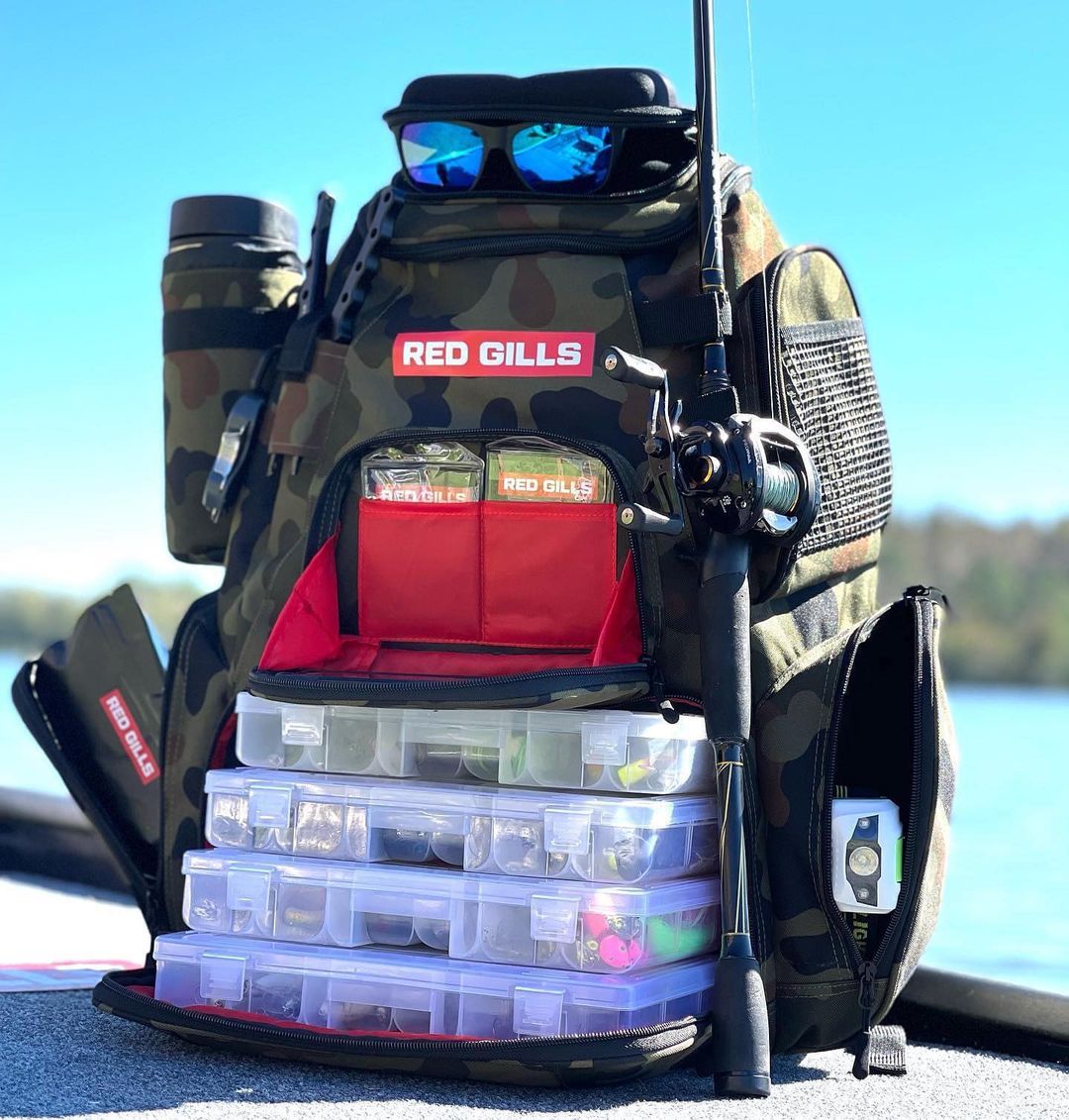 Red Gills Tacklebox Bag. Photo by Instagram user @redgillsfishing