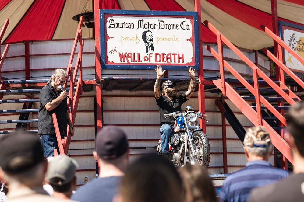The Wall Of Death at the Bull City Rumble. Photo by Instagram user @ericwatersphotography