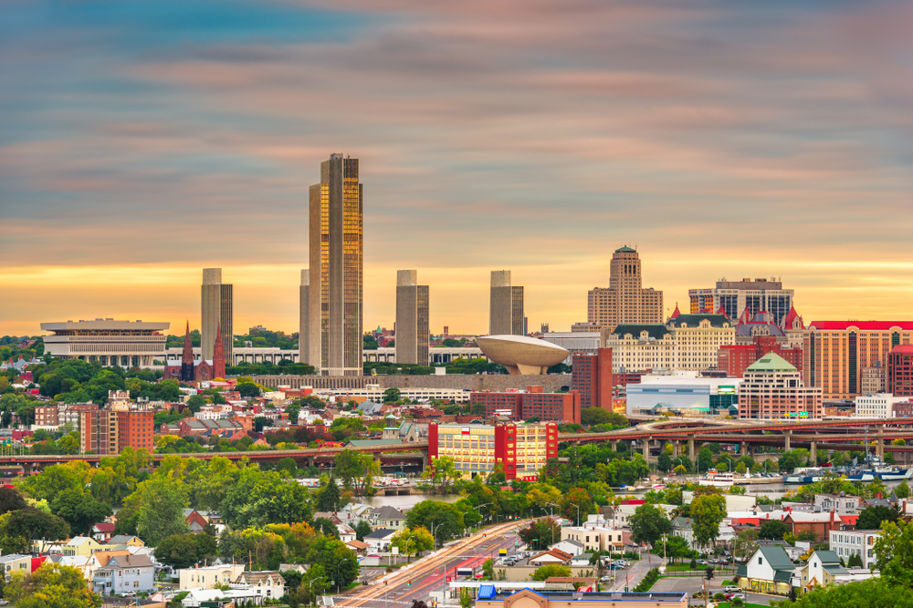 Golden Hour Photo of Albany, NY