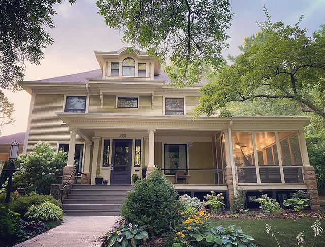 Large Craftsman Style Home in Vilas, Madison, WI. Photo by Instagram user @madisonpreservation