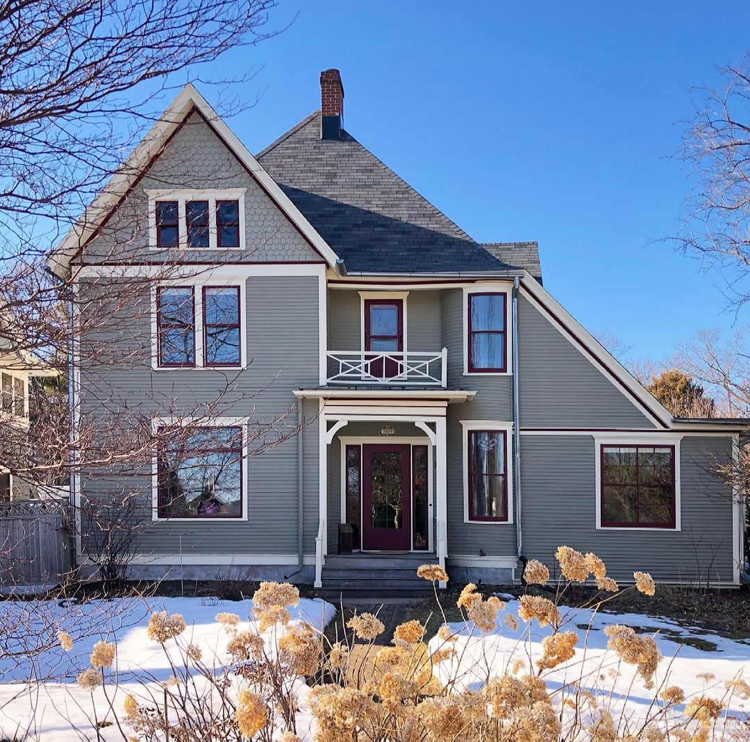 Classic Victorian Style Home in Vilas, Madison. Photo by Instagram user @mikefriedman_