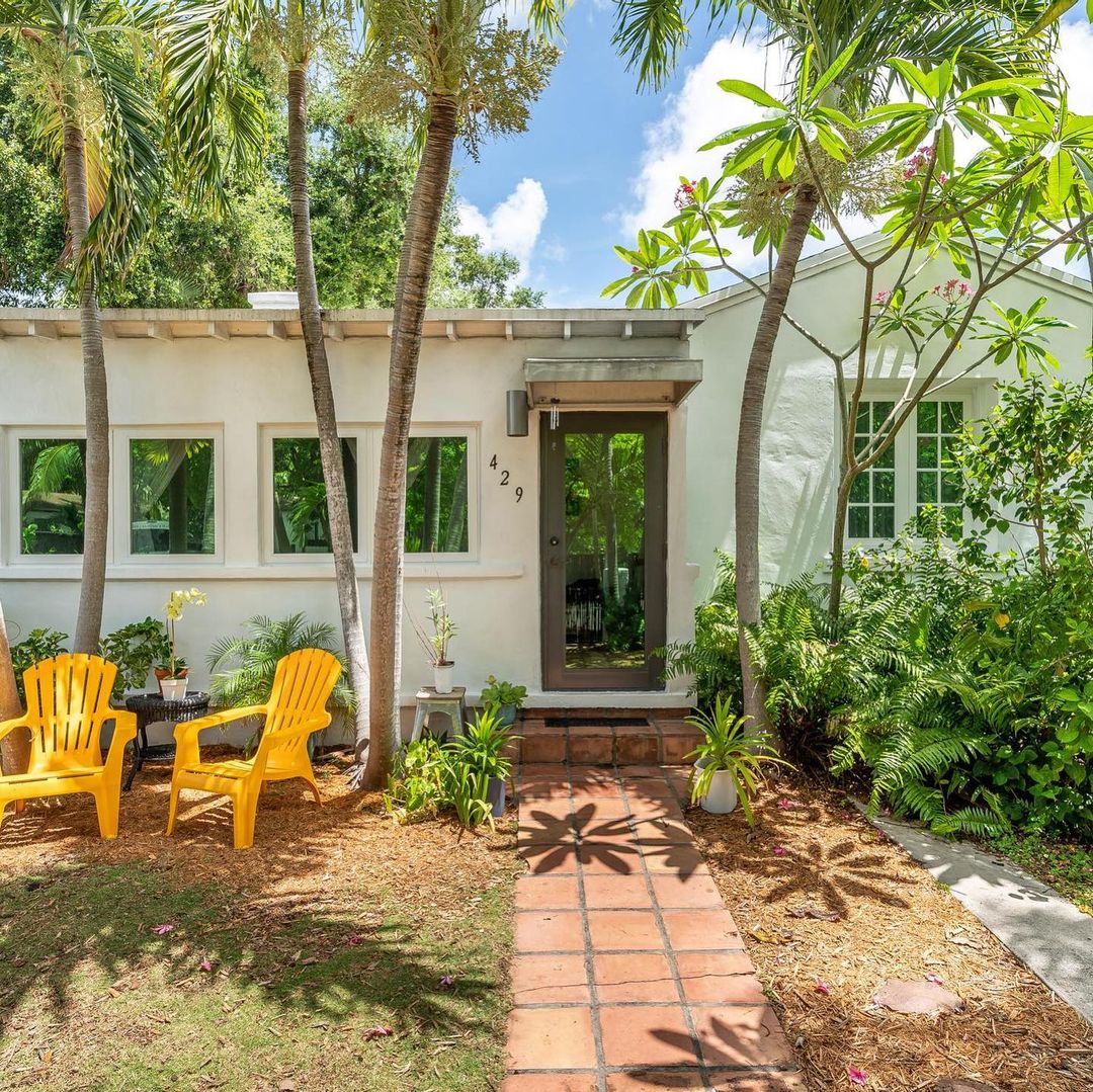 Small Cottage Style Home in Upper Eastside, Miami. Photo by Instagram user @gimmesheltermiami