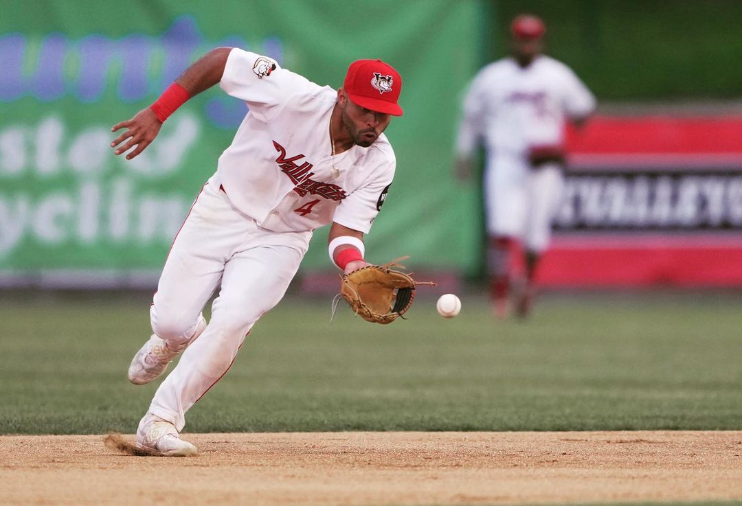 Baseball Player for the Tri-City ValleyCats. Photo by Instagram user @lroman23__