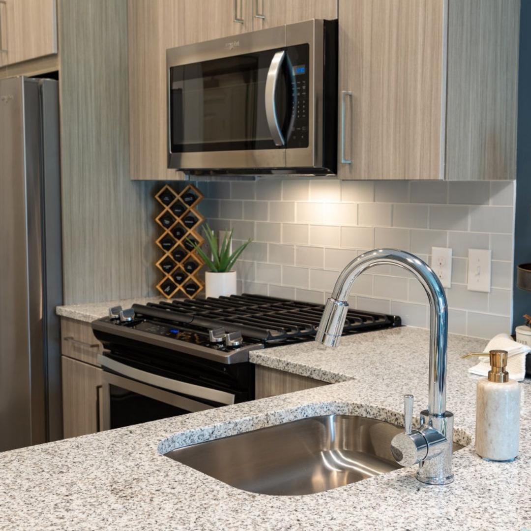New Apartment Appliances in the Kitchen. Photo by Instagram user @theedisonsugarloaf