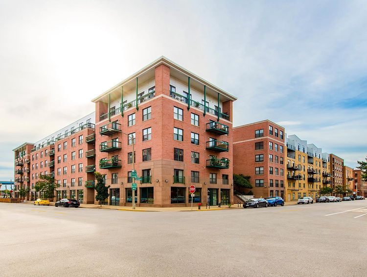 Updated Apartment Building in Historic Third Ward, Milwaukee. Photo by Instagram user @jeffersonblock