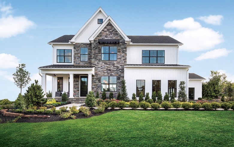 Modern Farmhouse Style Home in Peachtree City, Georgia. Photo by Instagram user @crystalsellsatlanta_