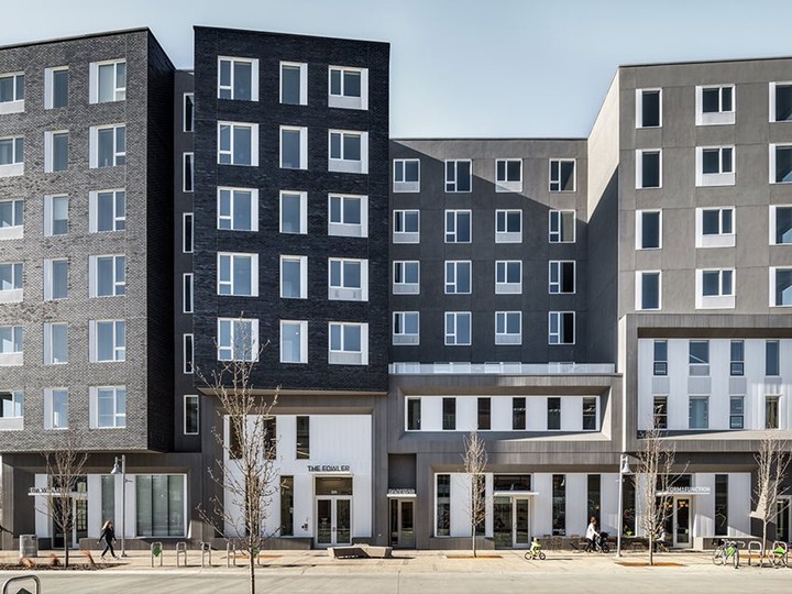 Apartment Building in Downtown Boise in Boise, ID. Photo by Instagram user @thefowlerboise