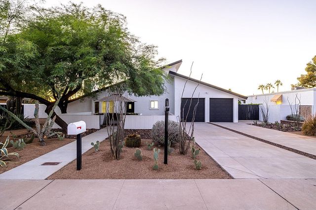 Modern Single Family Ranch Style Home in North Mountain Village, Arizona. Photo by Instagram user @frontporch.az