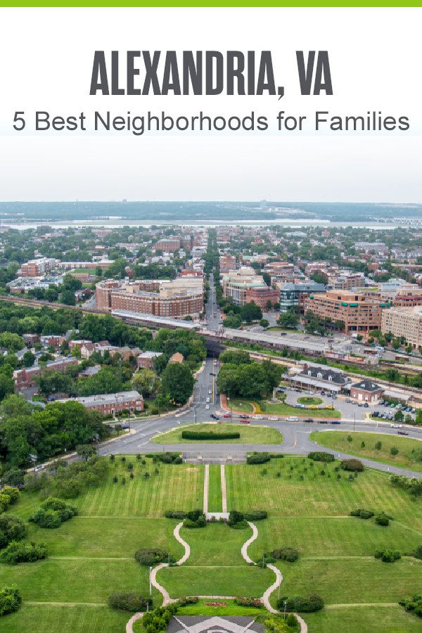 Pinterest Image: Alexandria, VA: 5 Best Neighborhoods for Families: Extra Space Storage