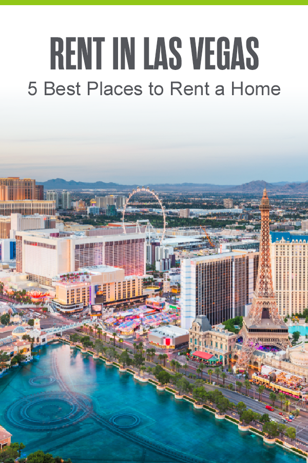 Pinterest Image: Rent in Las Vegas: 5 Best Places to Rent a Home: Extra Space Storage