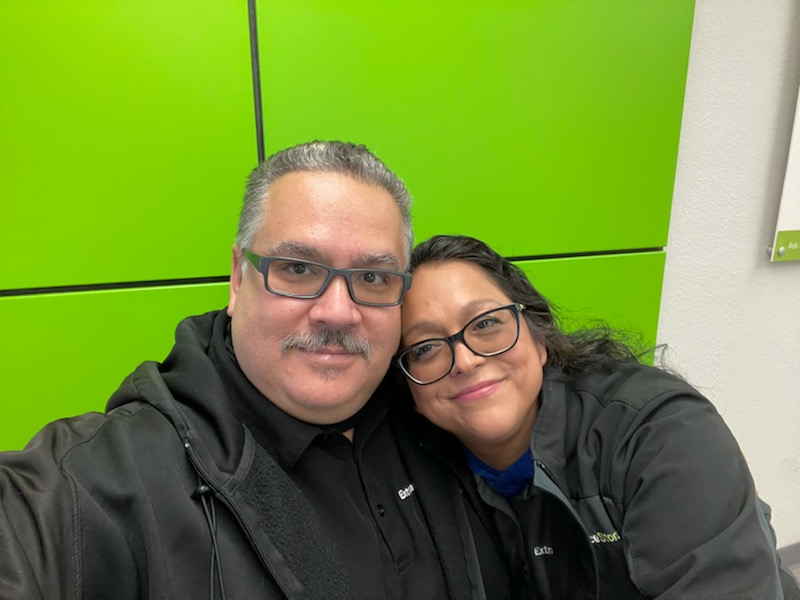 Jeff and Ericka Velderraint, Extra Space Storage employees for 25 years