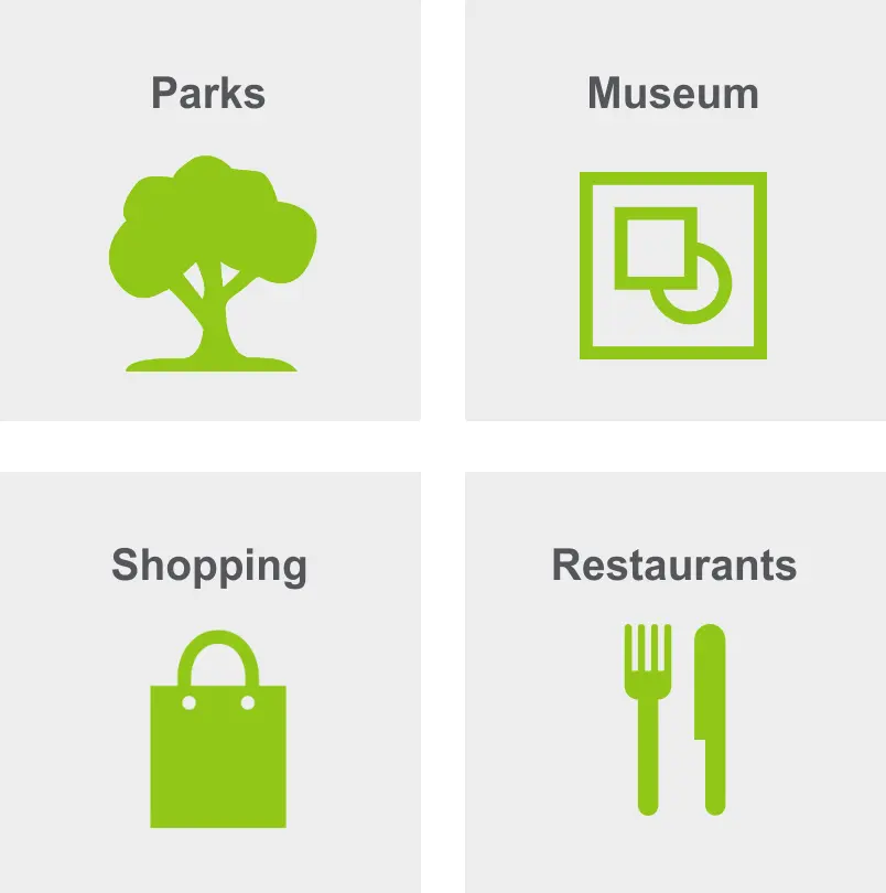 Activities in Wexford include parks, museums, shopping, and restaurants. 