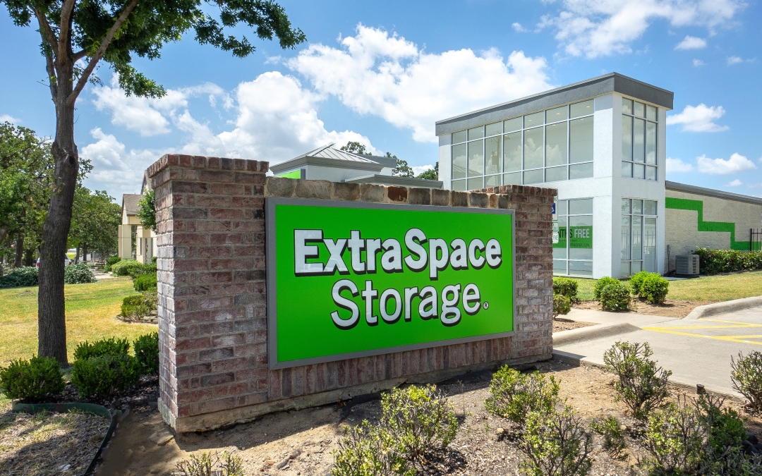 Exterior of an Extra Space Storage Facility