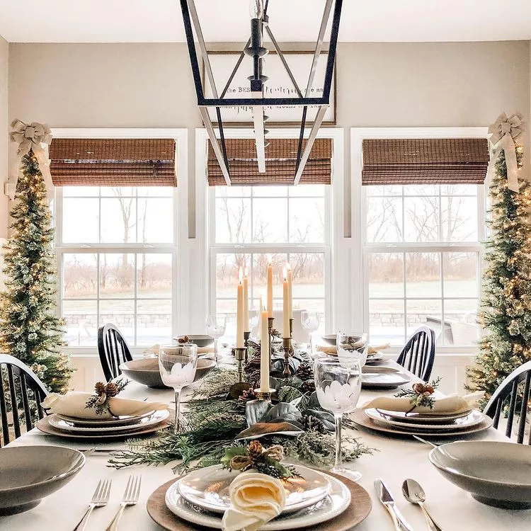Christmas dinner decor ideas sale