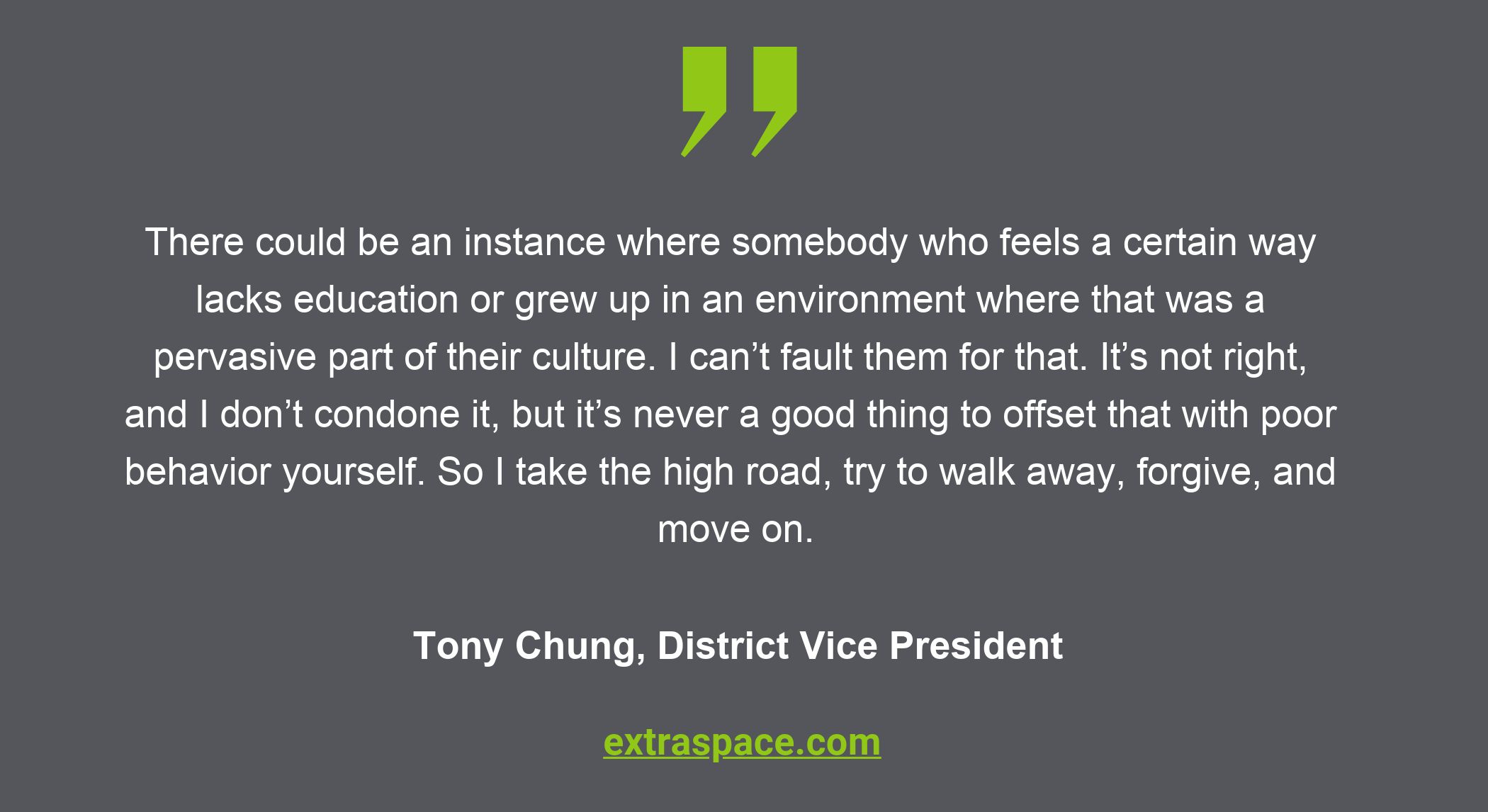 AAPI Month Roundtable quote from Extra Space Storage