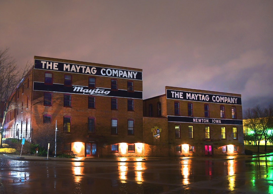 Maytag Company building in Newton, IA