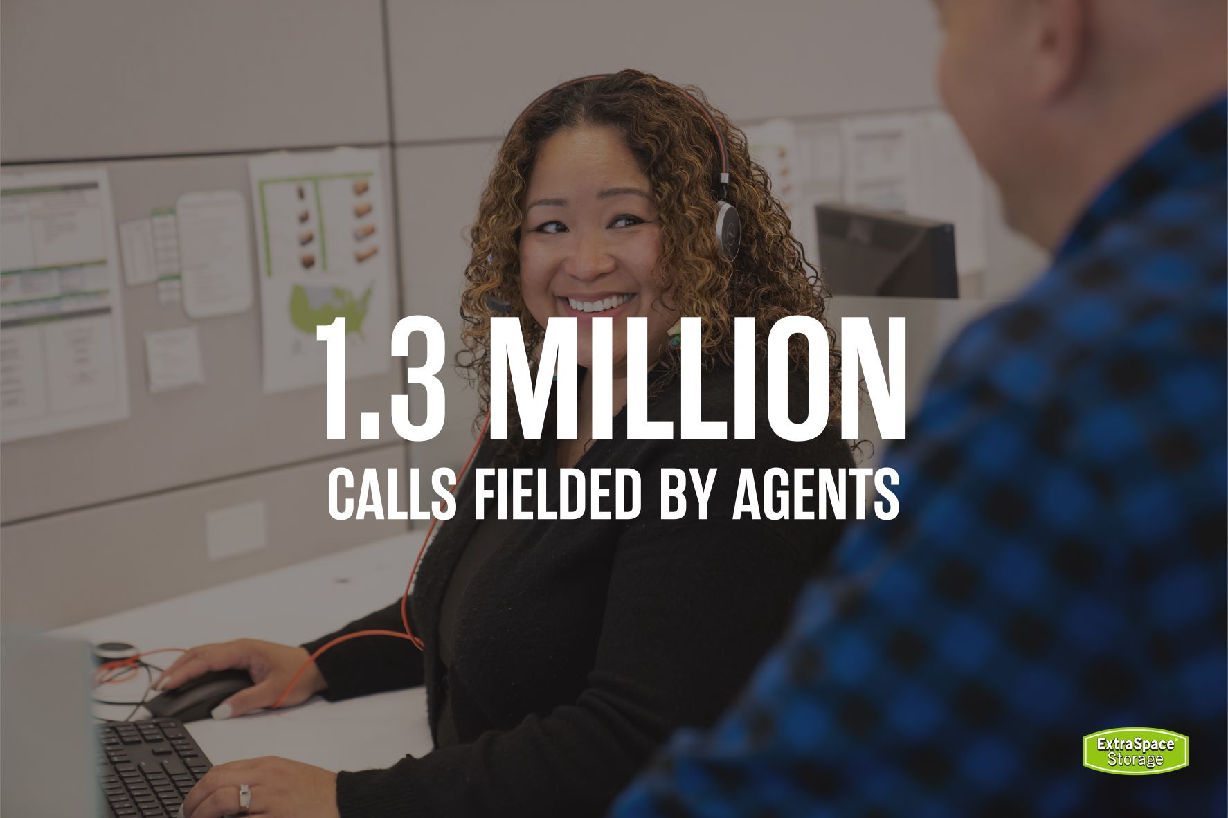 1.3 million calls field by agents - Extra Space Storage 2021