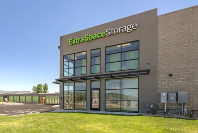 Extra Space Storage facility exterior during daylight