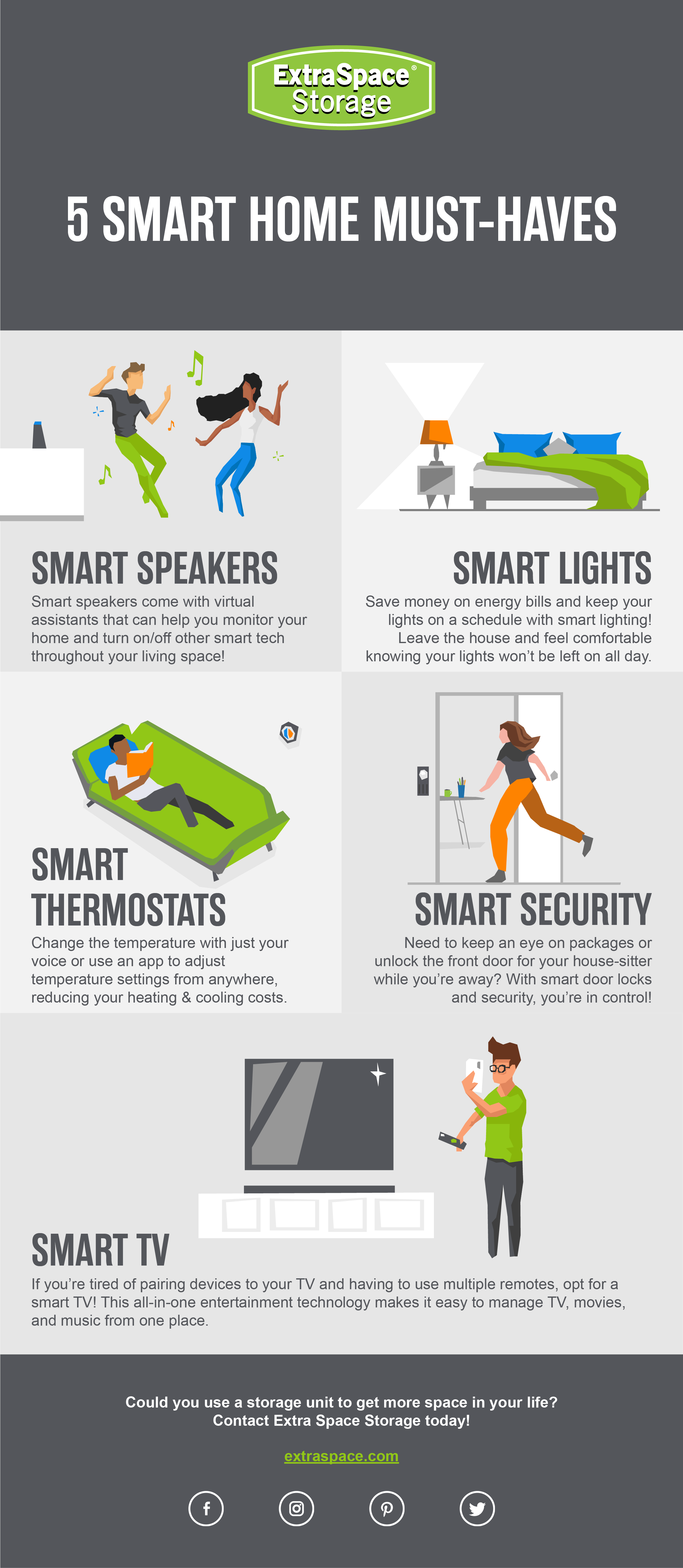 Infographic: 5 Smart Home Must-Haves