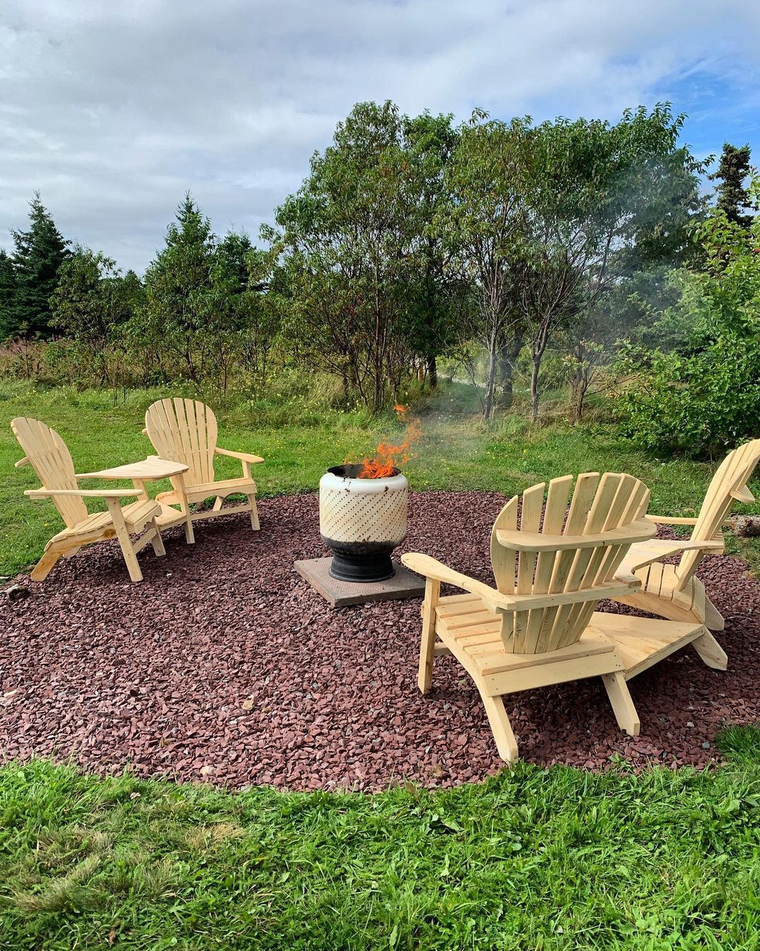 Dyer drum fire pit