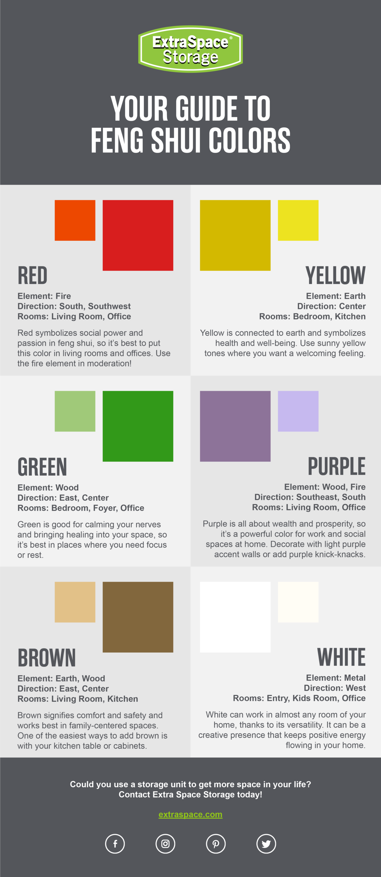 Infographic Your Guide to Feng Shui Colors
