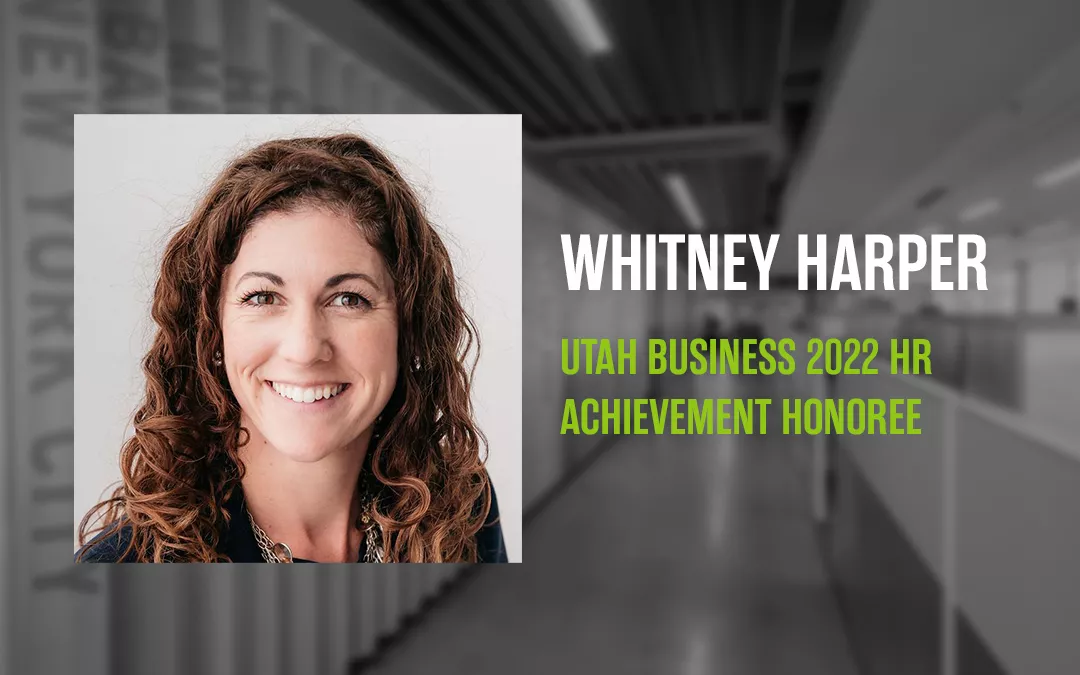 Featured Image for Senior Vice President of People Whitney Harper Honored with 2022 HR Achievement Award