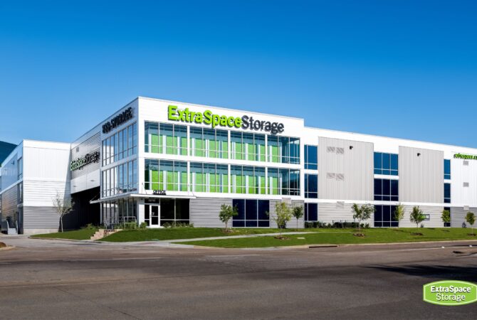 Extra Space Storage new facility building