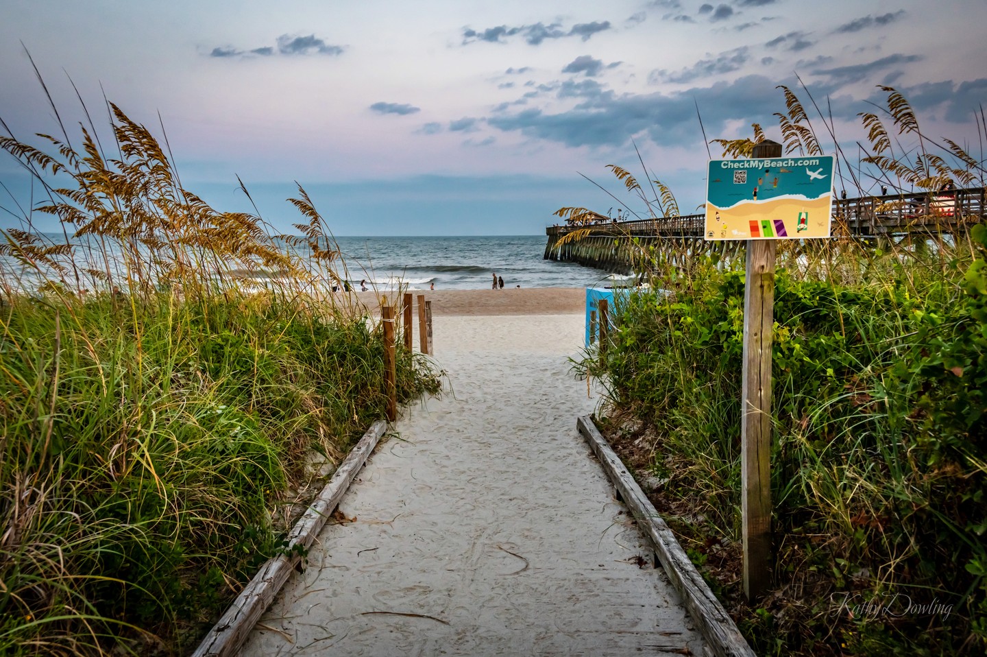 Sunrise at Myrtle Beach State Park. Photo by Instagram user @kathydowlingphotosofsc.