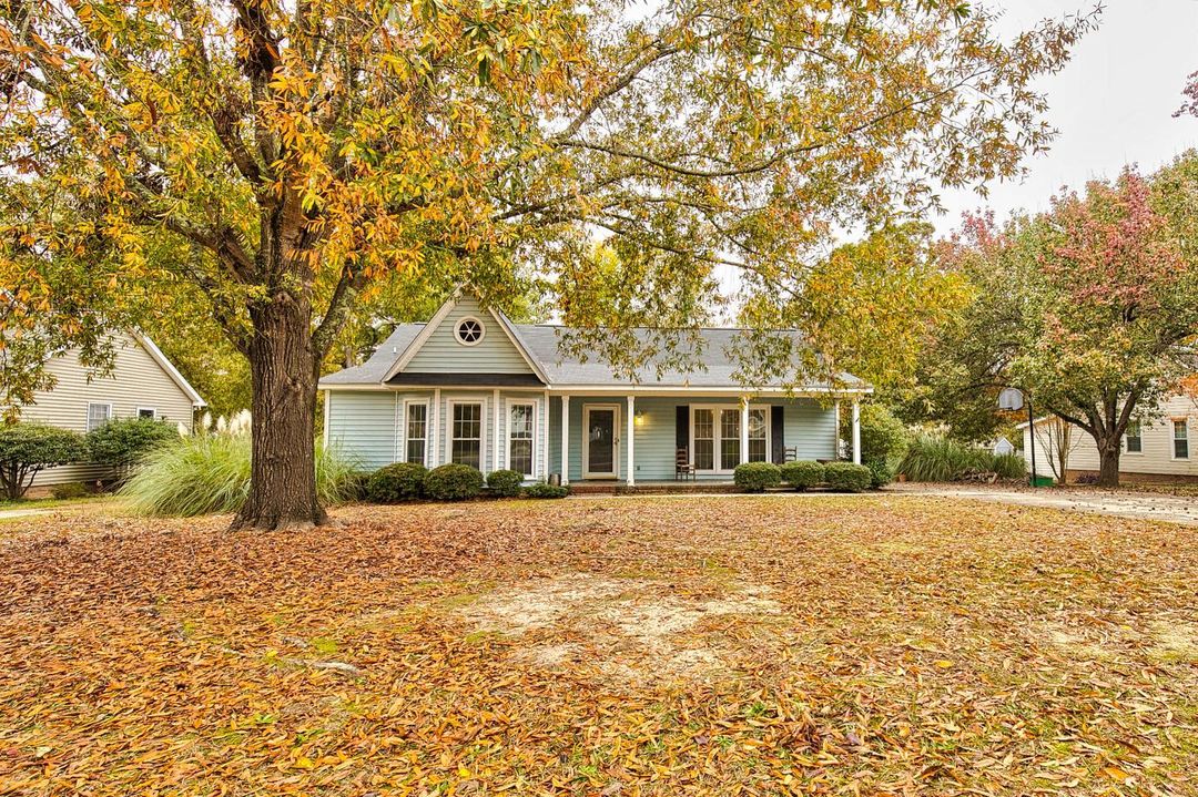 Pictured is a house in Irmo, SC. Photo by Instagram username @paigesellssc