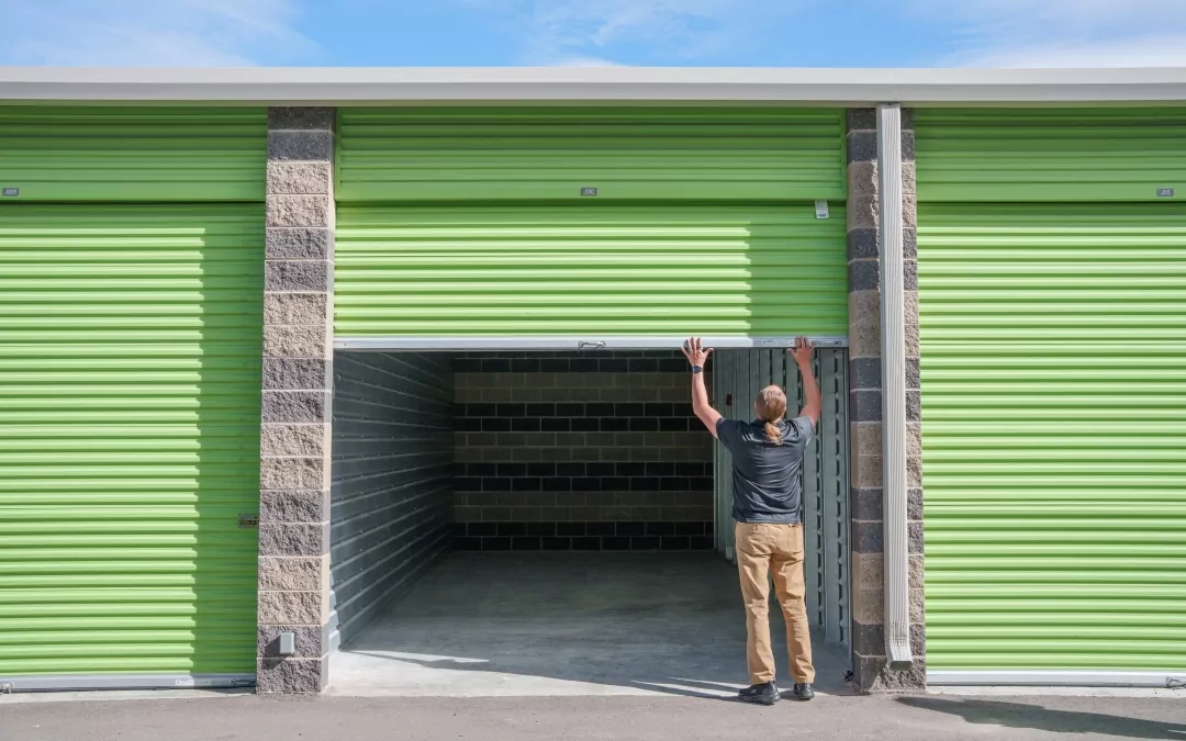 Outdoor storage unit.