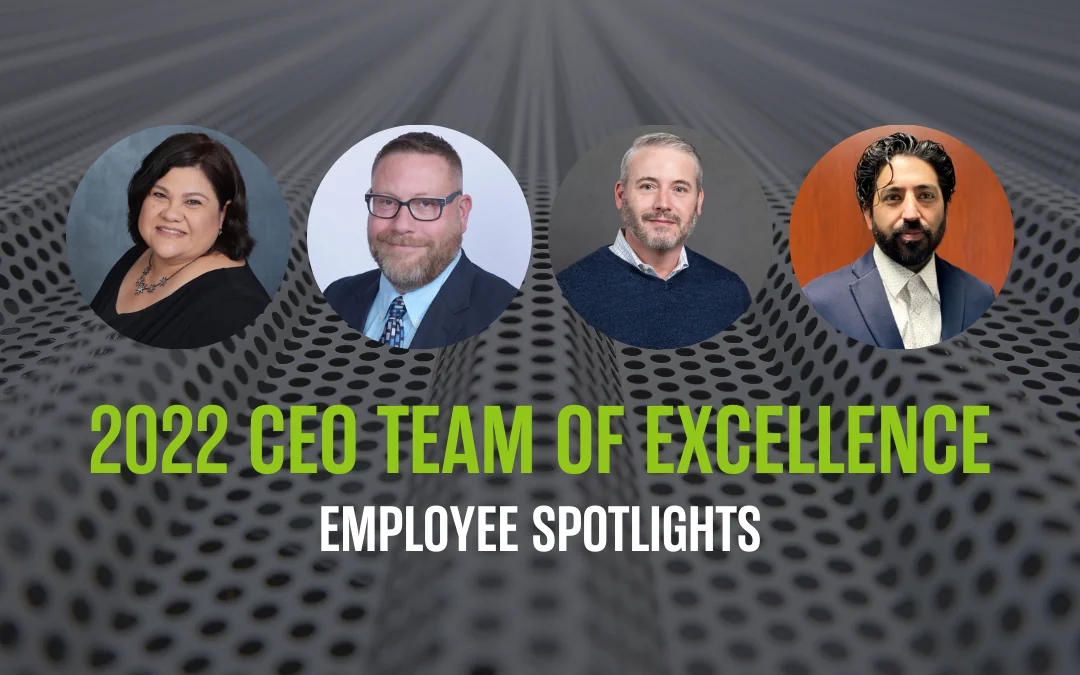 CEO Team of Excellence Spotlight: Mary Hernandez, Matt Davis, Matt Luba, & Matthew Borja