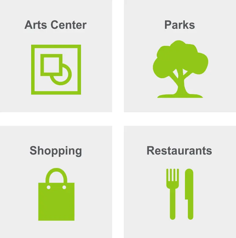 Activities in El Dorado includes an arts center, parks, shopping, and restaurants.