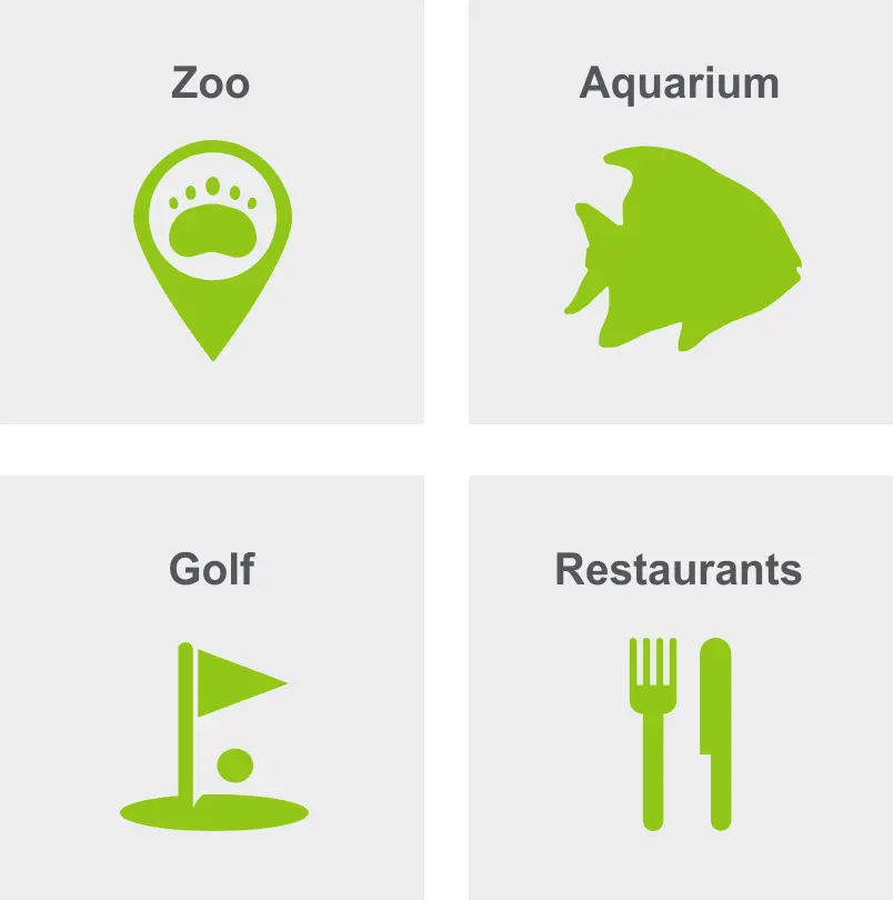 Activities in Diamond Head Kapaulu includes a zoo, aquarium, golf, and restaurants. 