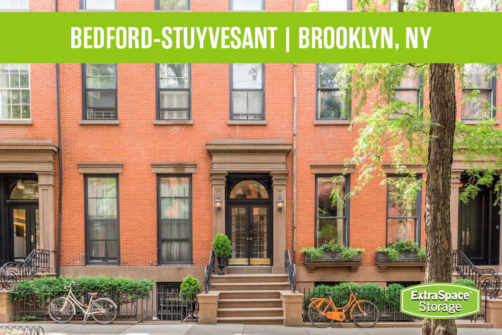 Apartments in the Bedford Stuyvesant neighborhood in Brooklyn, New York. 
