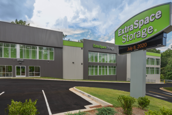 Extra Space Storage facility in Atlanta