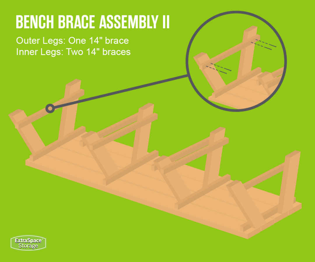 Build a Farmhouse Bench in 8 Steps | Extra Space Storage