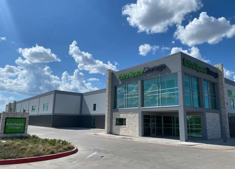 Exterior image of new Extra Space Storage facility in Crowley, TX.