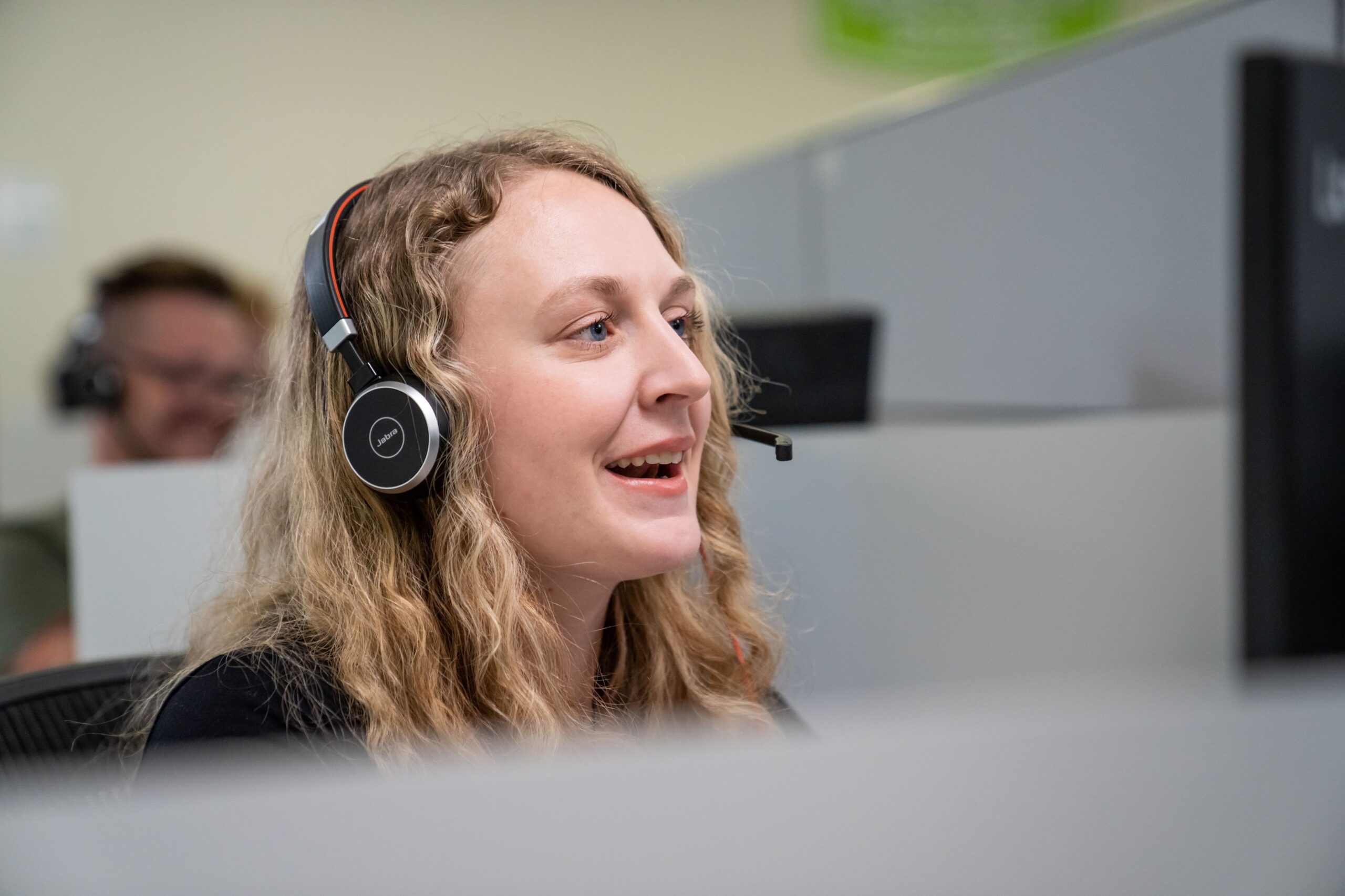 Extra Space Storage inbound sales representative speaking with a customer over the phone.