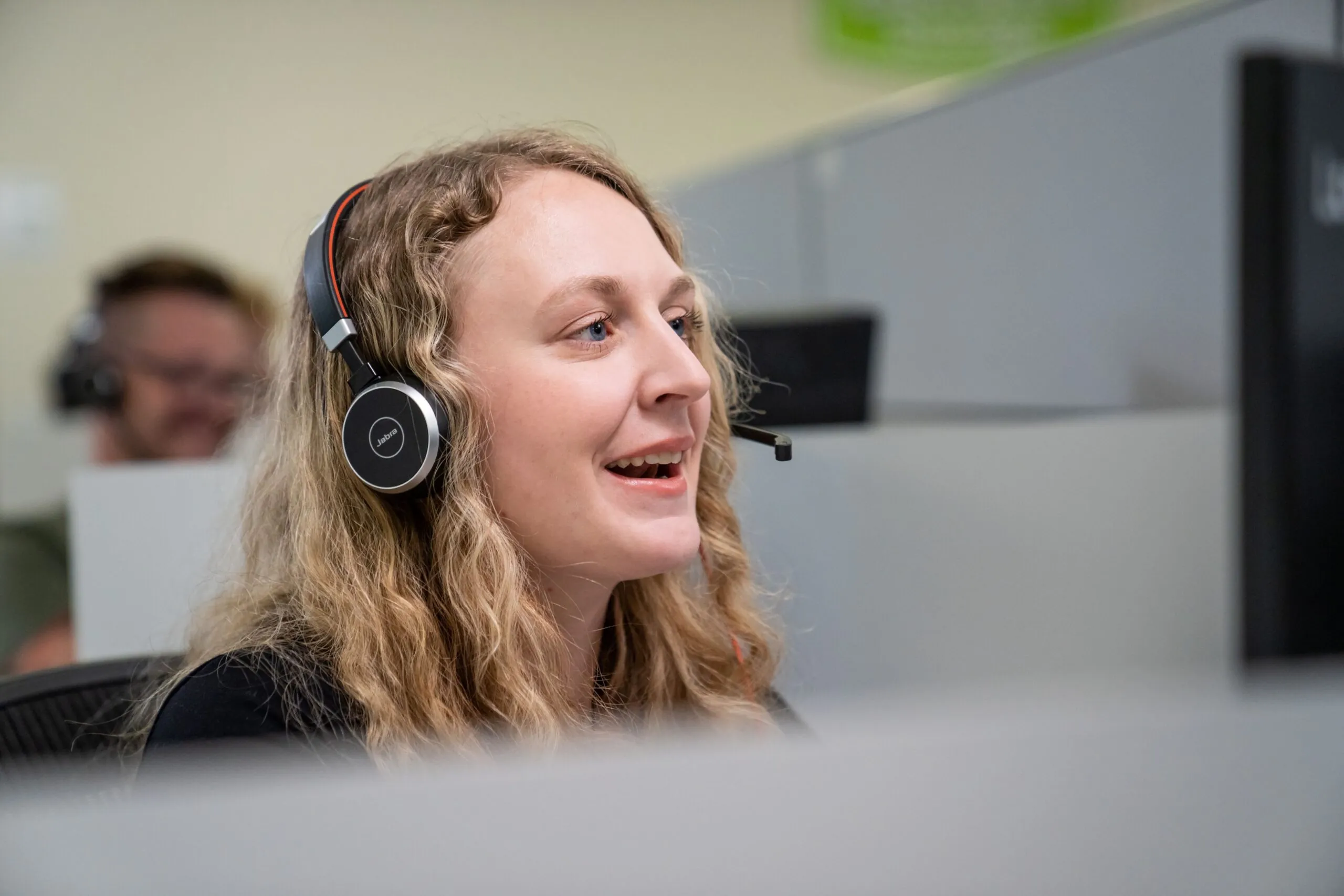 Extra Space Storage inbound sales representative speaking with a customer over the phone.
