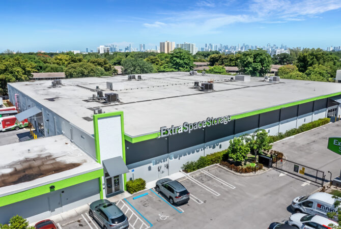 Extra Space Storage facility in Miami, FL.