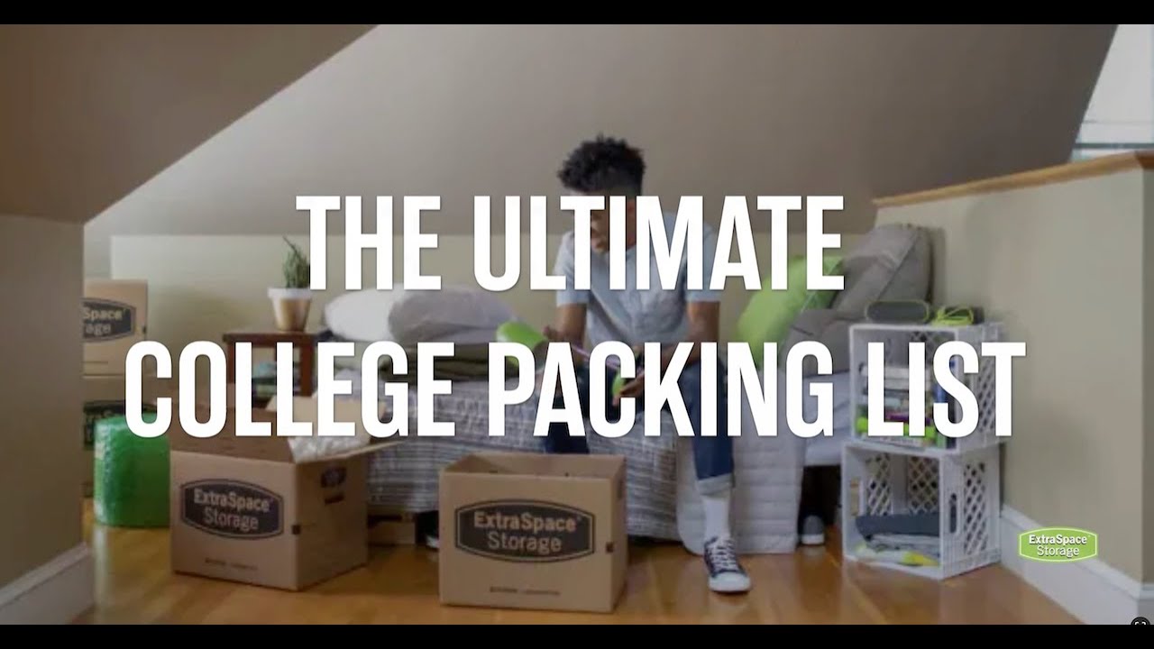 Moving for College? Here's Your Ultimate College Essentials List!